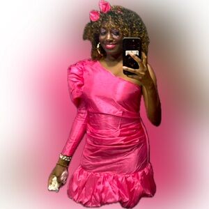 80s style dress just in time for Halloween